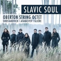 Slavic Soul; musik af Shostakovich, Afanasyev og Gliere for Strygeroktet. CD